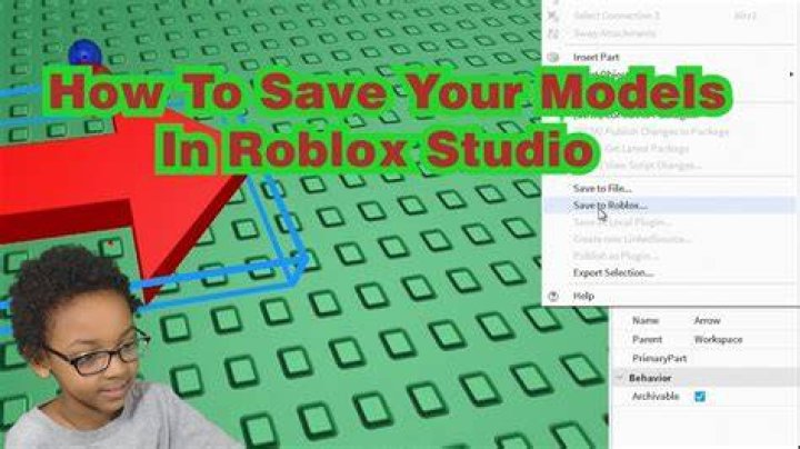 How to save a model in roblox