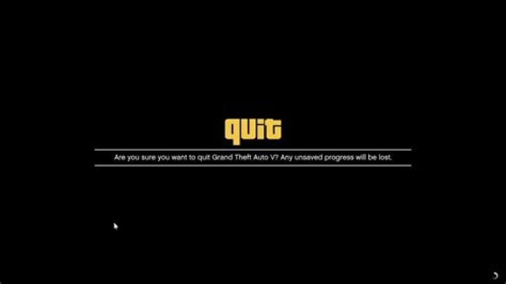How to save and quit gta 5