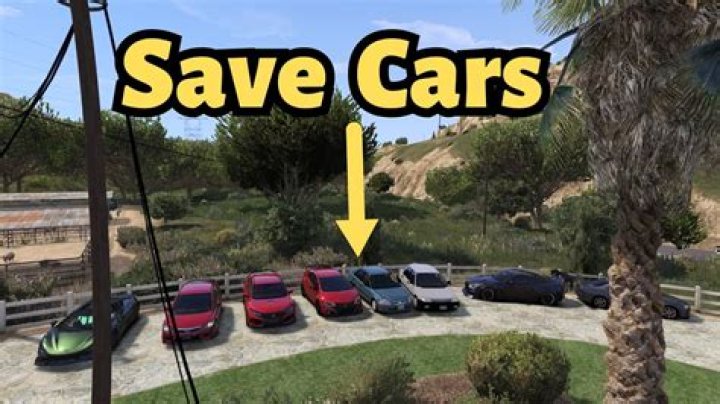 How to save cars in gta 5 single player