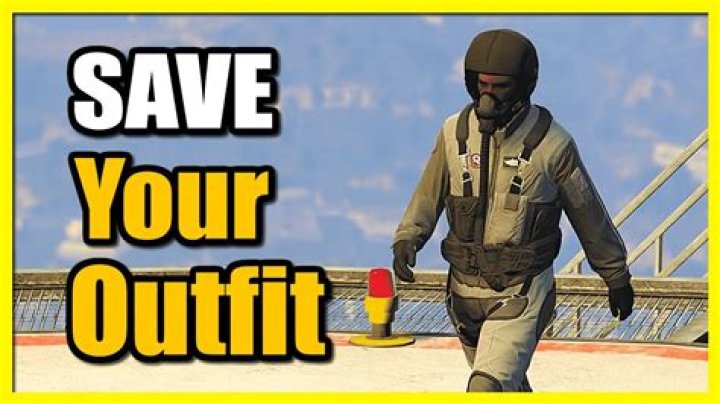How to save outfits gta v