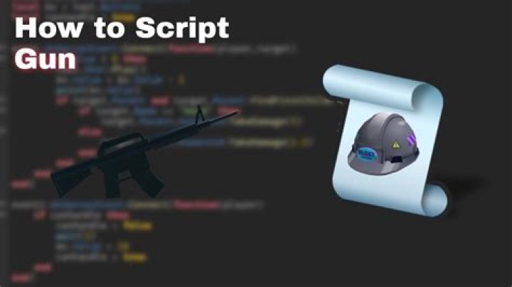 How to script a gun in roblox