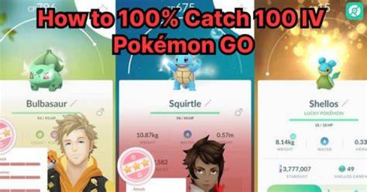 How to search for 100 iv pokemon go