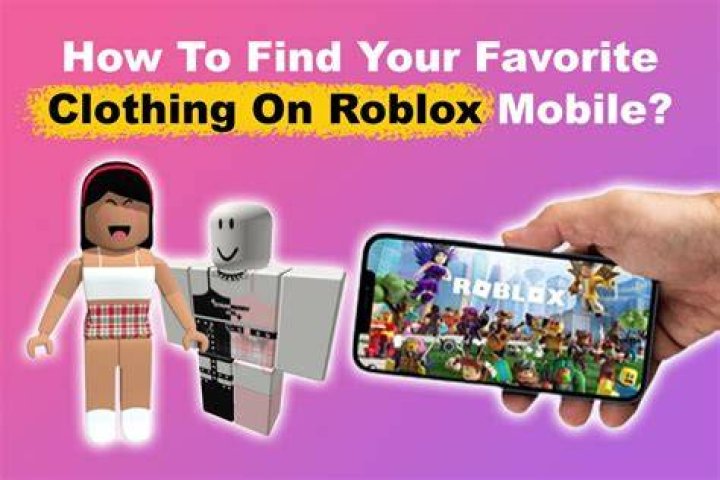 How to see your favorite clothes on roblox