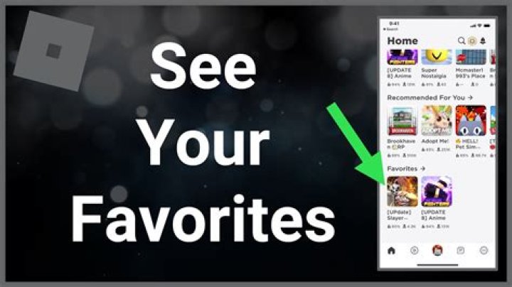 How to see your favorites on roblox 2021