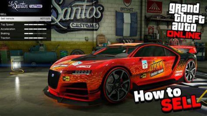 How to sell a car in gta online