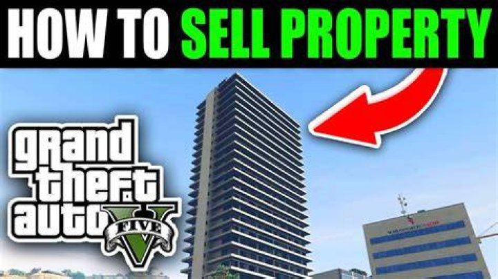 How to sell apartments in gta 5 online without trading