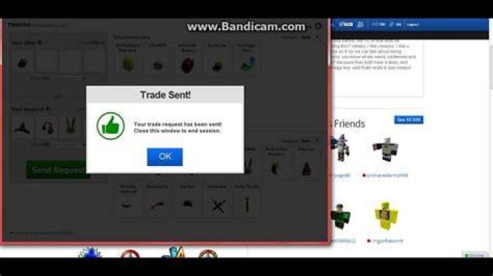 How to send a trade on roblox