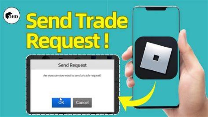 How to send a trade request on roblox