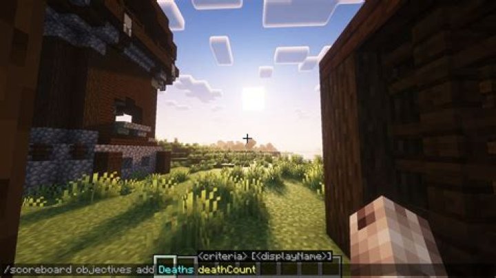 How to set a death counter in minecraft