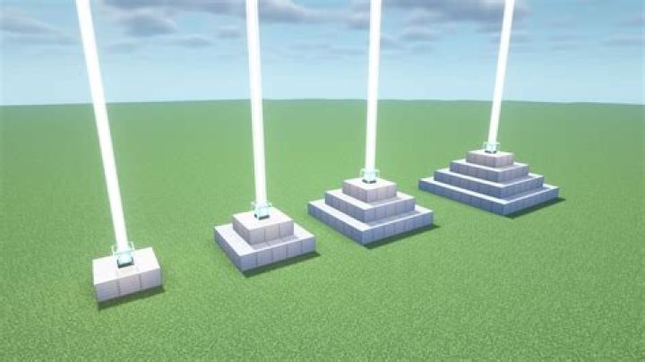 How to set up a beacon in minecraft