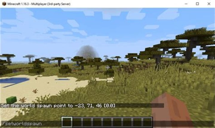 How to set world spawn in minecraft server
