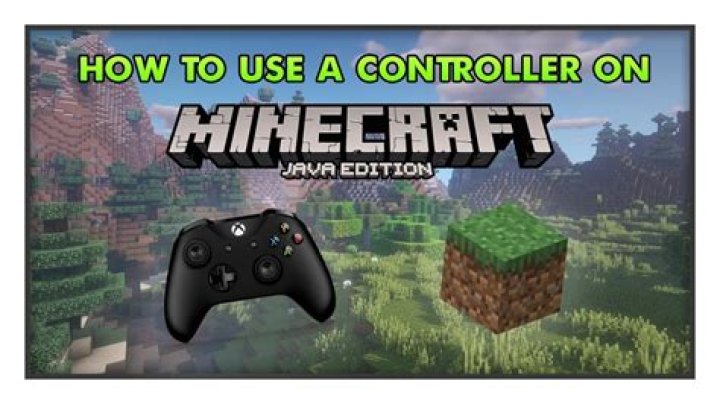 How to setup a controller for minecraft pc