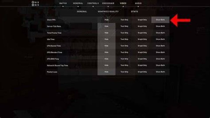 How to show fps in valorant