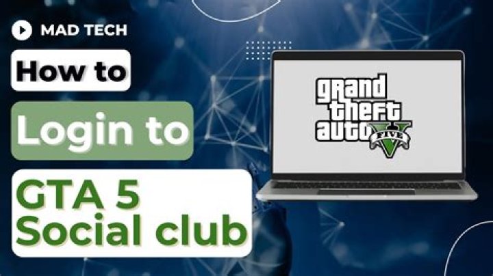 How to sign in to social club gta 5