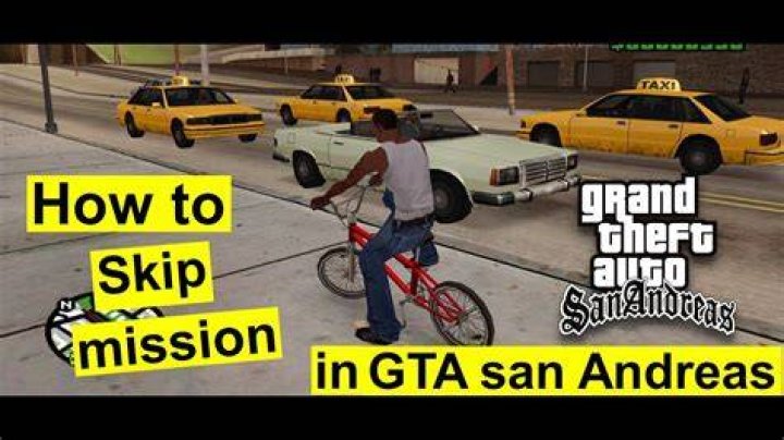 How to skip missions in gta san andreas pc