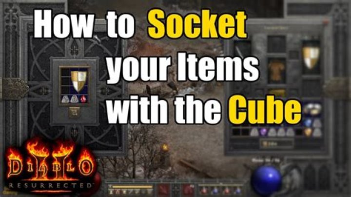 How to socket items diablo 2