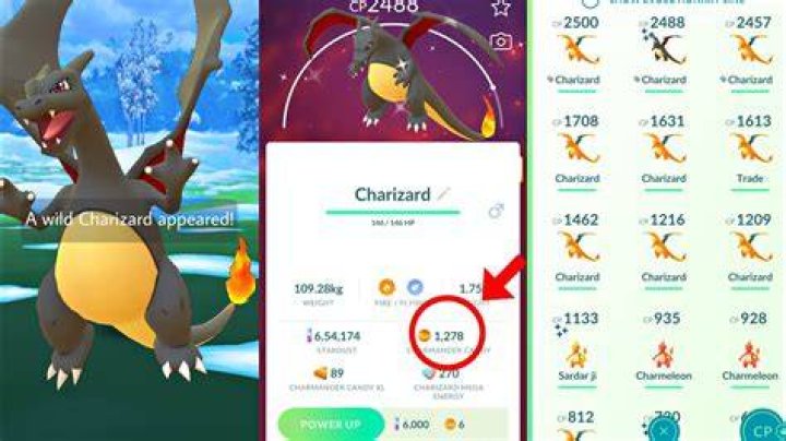 How to spawn a charizard in pokemon go