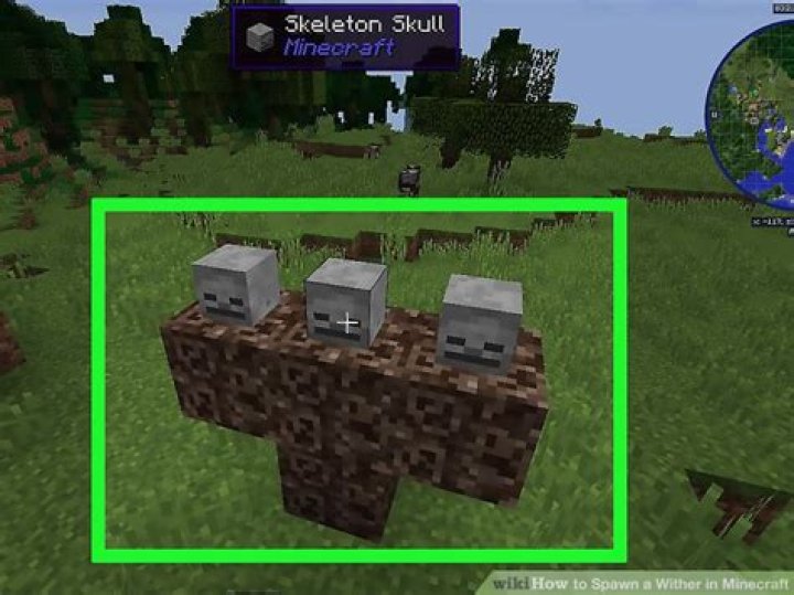 How to spawn a wither in minecraft pe