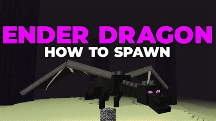 How to spawn ender dragon in minecraft pc