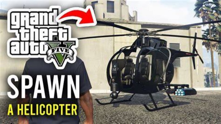 How to spawn in a helicopter in gta 5