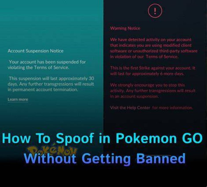 How to spoof pokemon go without getting banned 2021