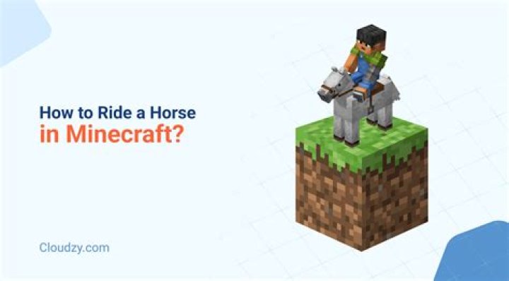 How to sprint on a horse in minecraft