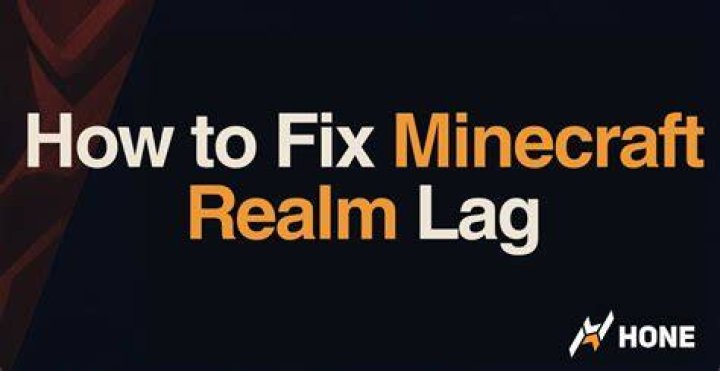 How to stop minecraft realm lag and delay