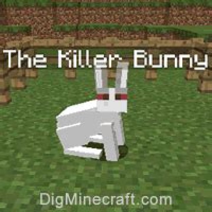 How to summon a killer bunny in minecraft