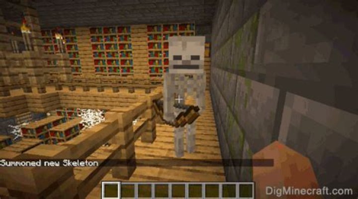 How to summon a skeleton dog in minecraft
