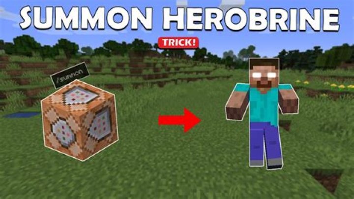 How to summon herobrine in minecraft nintendo switch