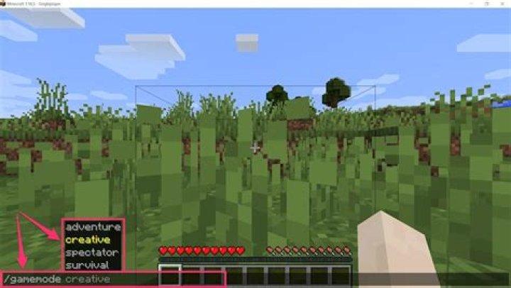 How to switch game modes in minecraft pc
