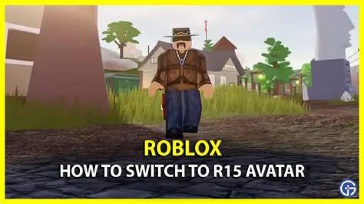How to switch to r15 on roblox mobile