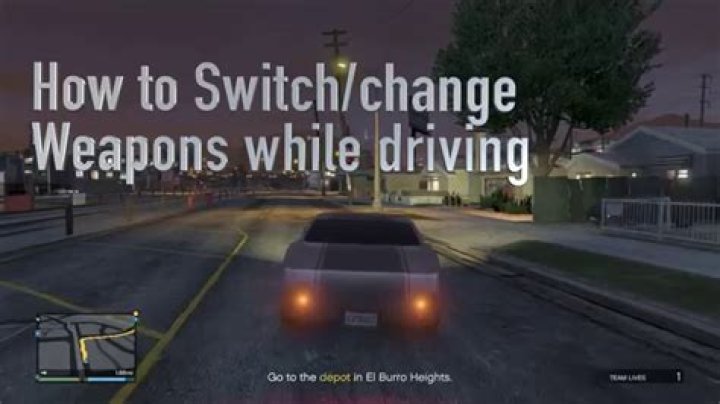 How to switch weapons in gta 5 pc