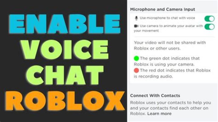 How to talk on roblox