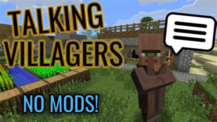 How to talk to villagers in minecraft pc