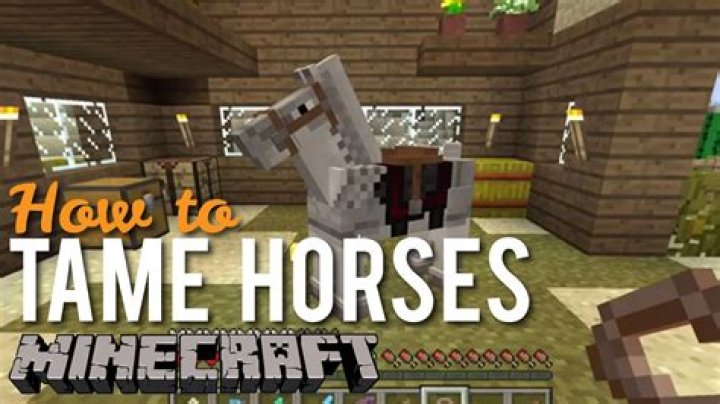 How to tame horses in minecraft xbox one