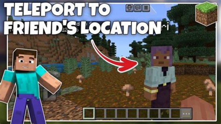 How to teleport to a friend in minecraft