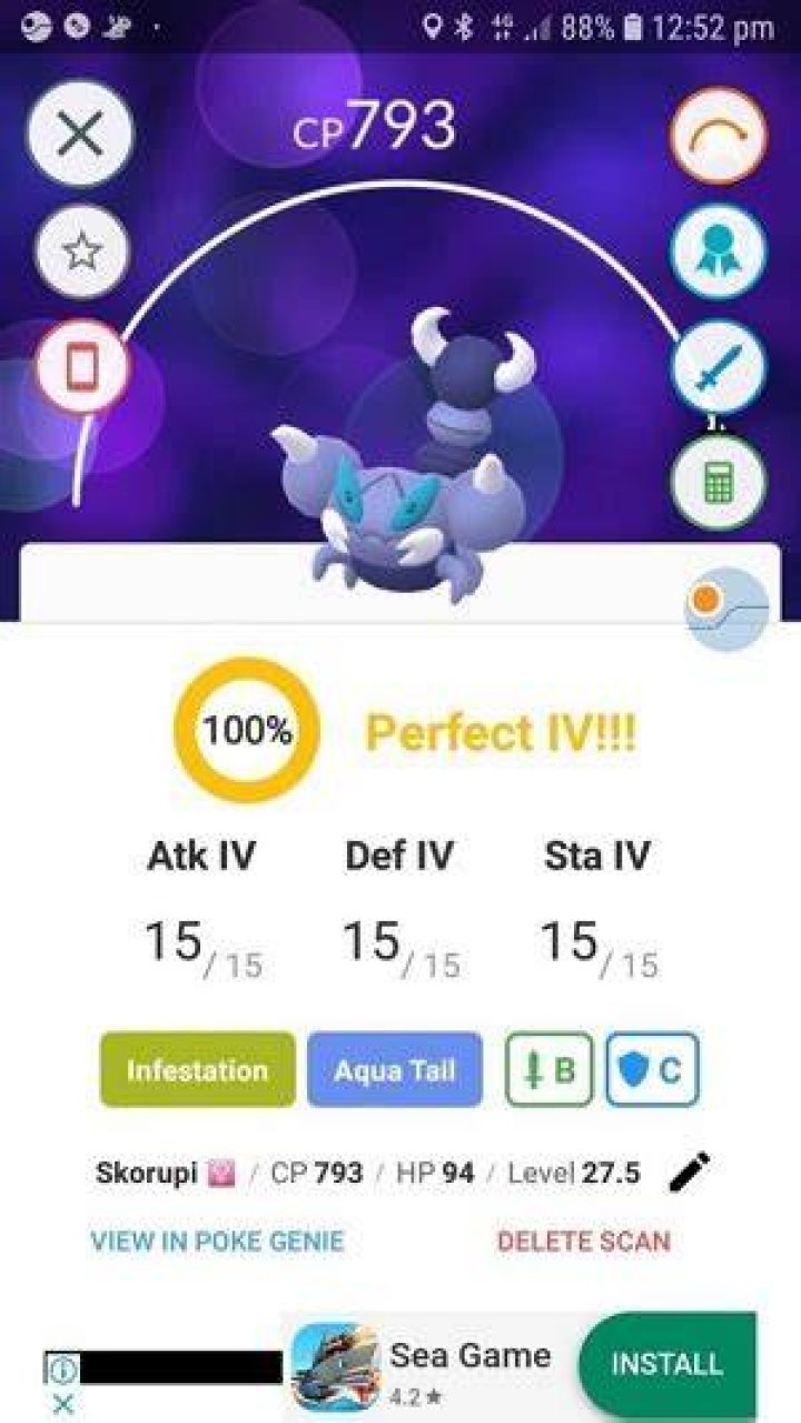 How to tell iv in pokemon go