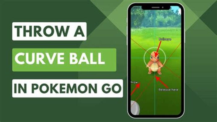 How to throw a curveball on pokemon go