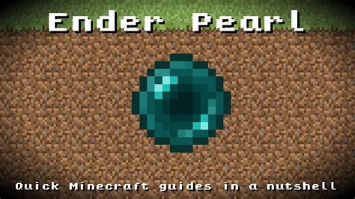 How to throw an ender pearl in minecraft