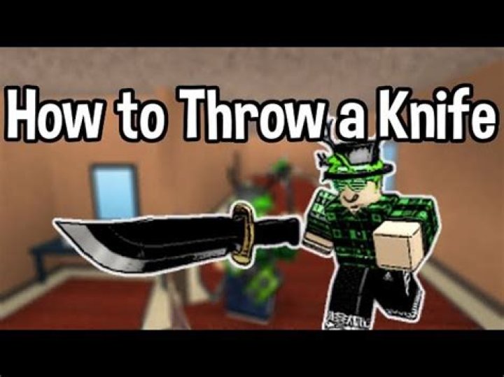 How to throw knife in roblox
