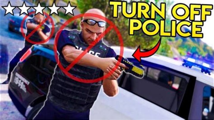How to turn off cops in gta 5 single player