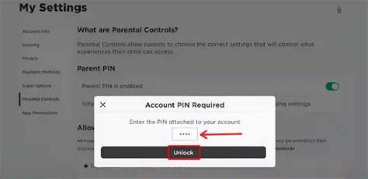 How to turn off parental controls on roblox
