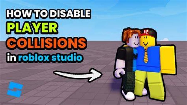 How to turn off player collision in roblox