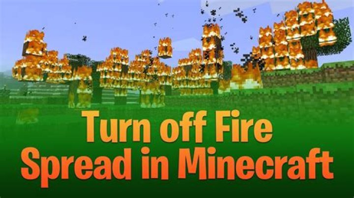 How to turn on fire spread in minecraft