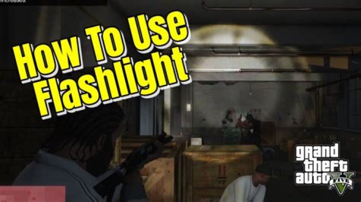 How to turn on flashlight gta 5 pc
