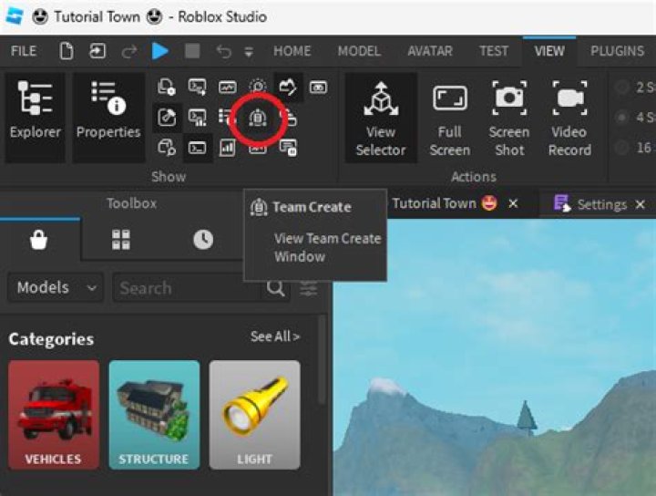 How to turn on team create roblox studio 2021