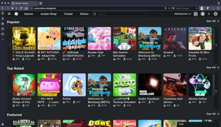 How to turn roblox into dark mode