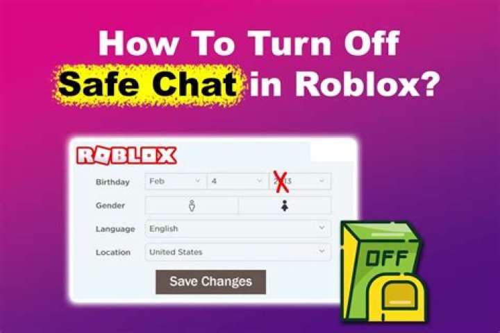 How to turn safe chat off in roblox 2021
