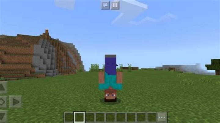 How to turn yourself upside down in minecraft
